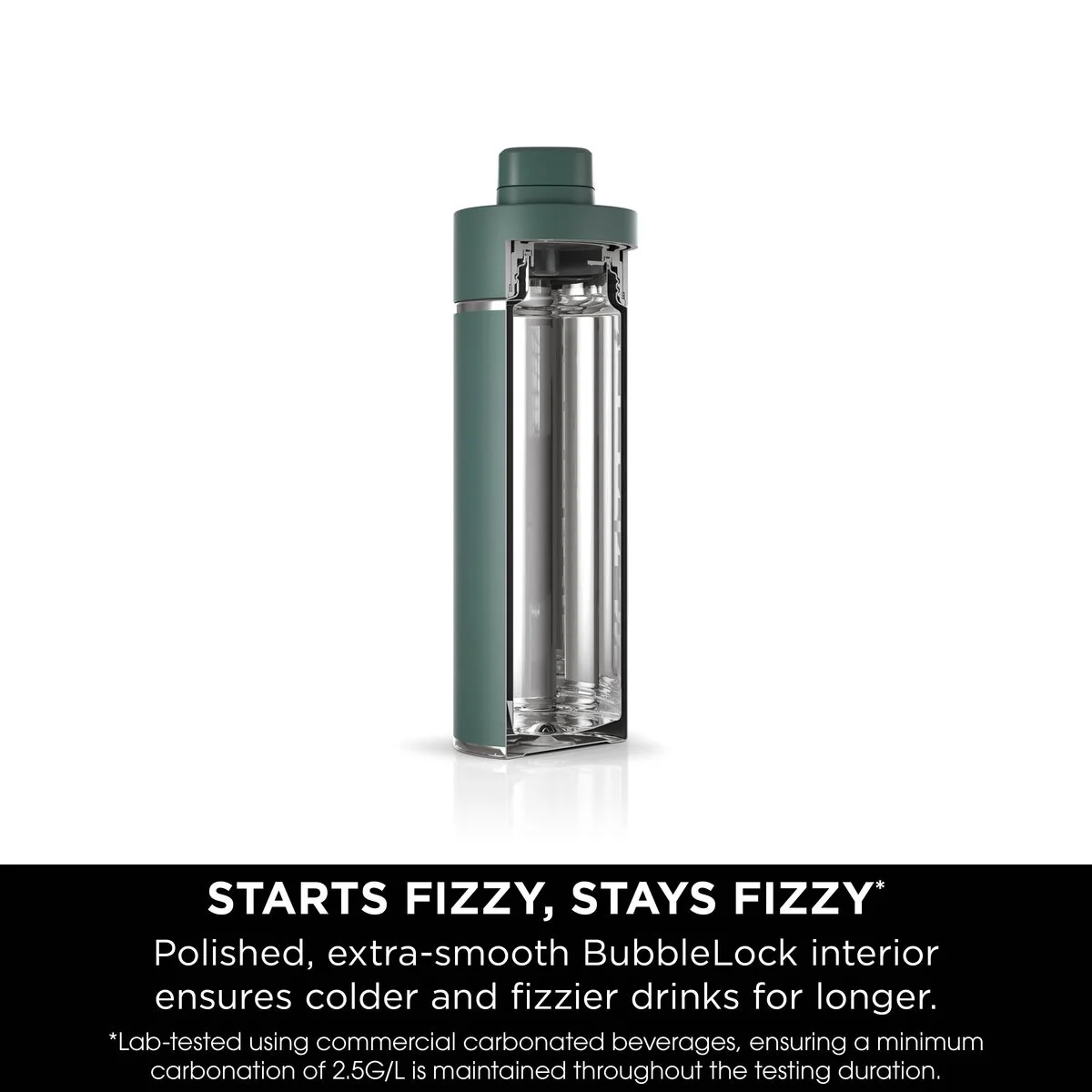 Ninja Thirsti 530 ml Travel Bottle – Evergreen DW1801EUUKEM - Image 8